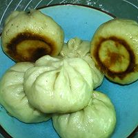 #南北面点大不同# 水煎梅菜肉包子的做法图解17