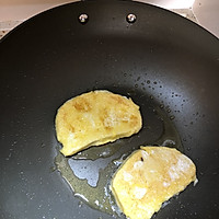 黄油煎面包片的做法图解5