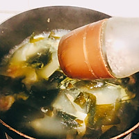 100道减肥餐—4道:疯狂掉秤的虾仁海带汤！！的做法图解10