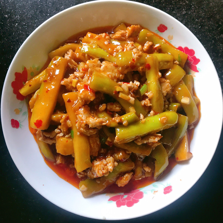 肉末茄子的做法