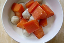 牛奶木瓜红薯芋圆的做法