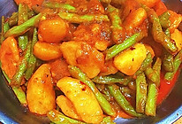 四季豆煮土豆的做法