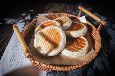 全麦红糖饼