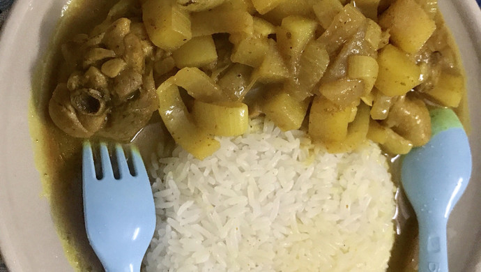 咖喱鸡饭