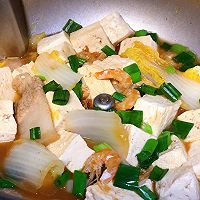 虾米娃娃菜炖豆腐的做法图解6