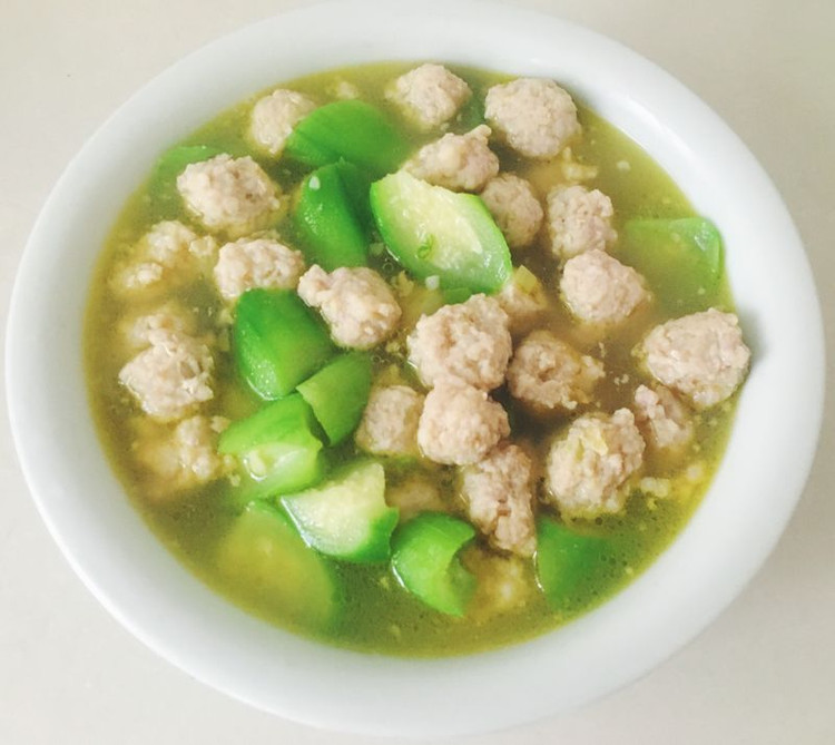 肉丸子汤的做法