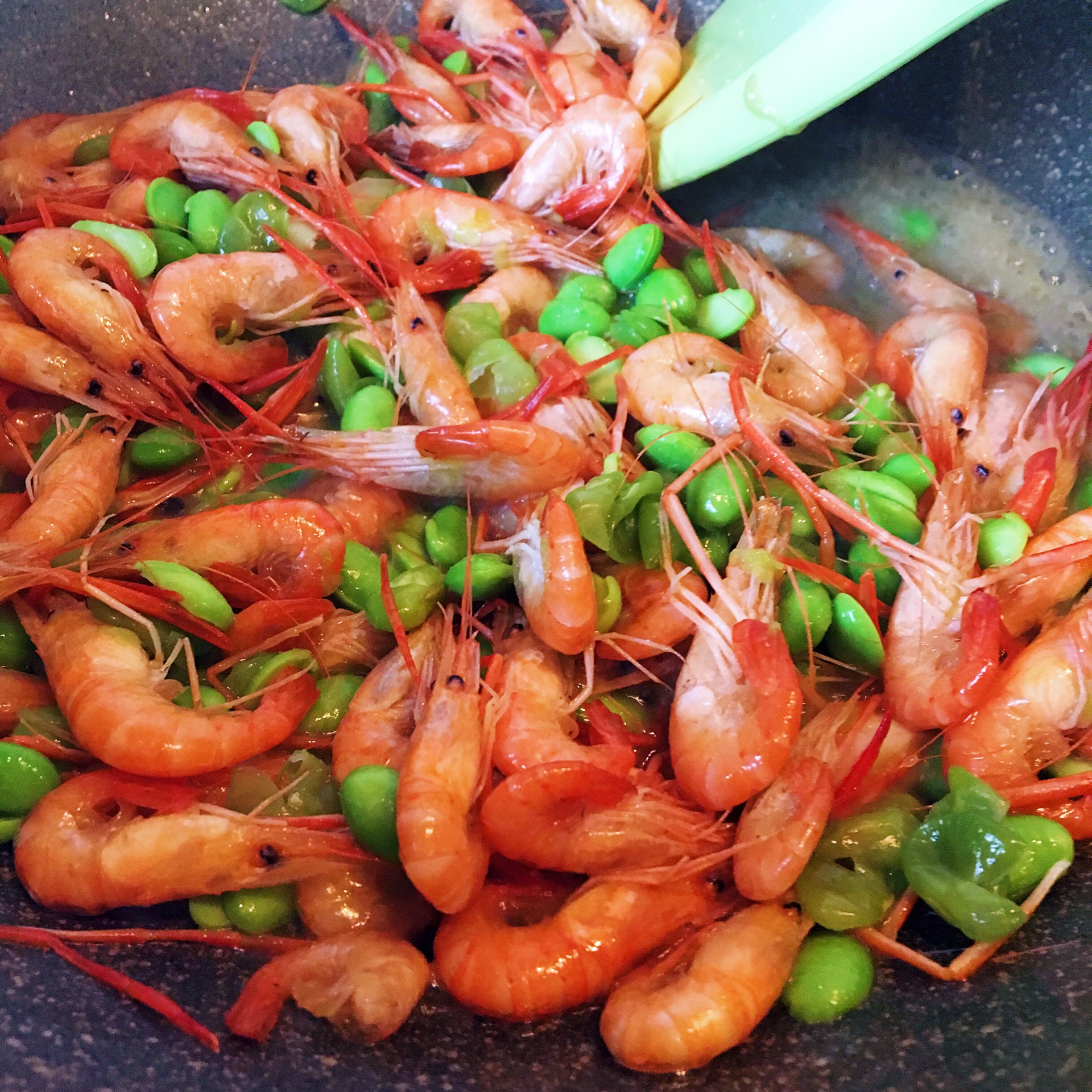 青椒炒干河虾怎么做_青椒炒干河虾的做法_罗小厨的菜_豆果美食