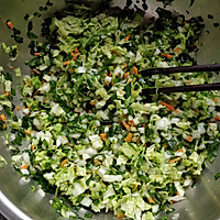 白菜猪肉水煎包的做法图解4