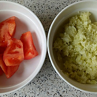 （婴儿辅食）西红柿茄瓜沫的做法图解1