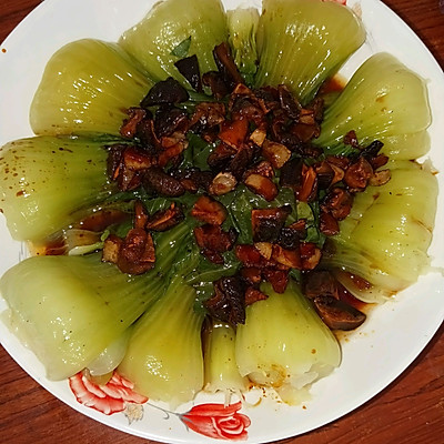 香菇小白菜