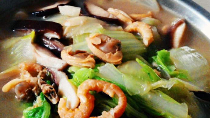 菜菇双鲜（吃不胖的秘诀）