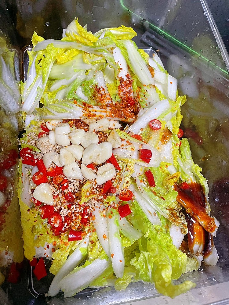 凉拌娃娃菜的做法