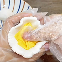 简单又好吃的糯米团子，拿奶茶都不换！ | 爆浆芝士年糕的做法图解3