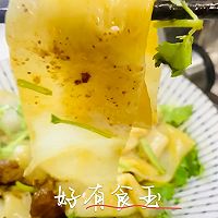 #烘焙美学大赏#biangbiang面，#一碗宽面贼好吃了的做法图解11