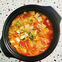 #本周热榜#番茄豆腐汤的做法图解8