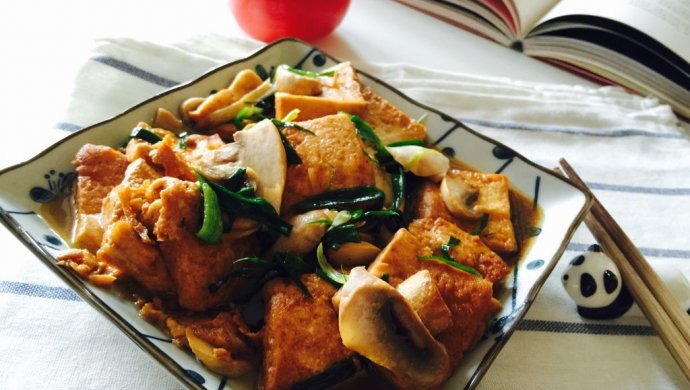 家常煎豆腐