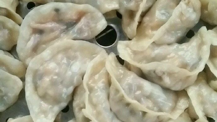 素三鲜蒸饺