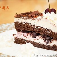 【曼步厨房】- 黑森林樱桃奶油蛋糕的做法图解17