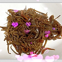 鸳鸯魔芋炒牛蒡的做法图解10