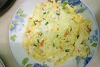 胡萝卜香葱煎蛋的做法