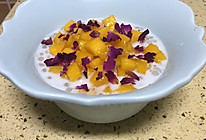 玫瑰芒果西米的做法