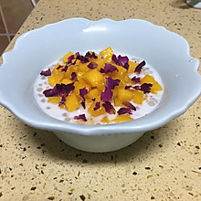 玫瑰芒果西米