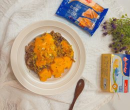 #安佳黄金拍档#芝士肥牛盖饭的做法