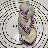 紫薯花纹吐司（中种）的做法图解16