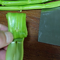 豉香空心菜杆的做法图解3