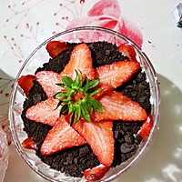 草莓季—奥利奥酸奶小红花的做法图解7
