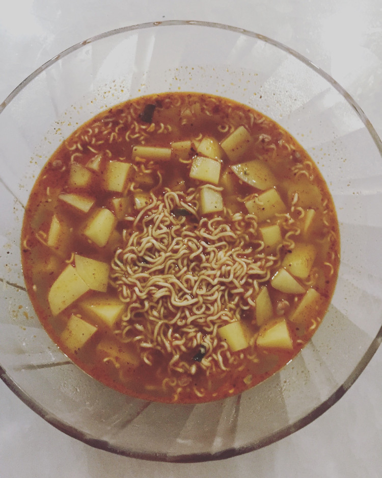 土豆泡面的做法