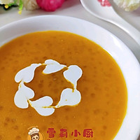 #麦子厨房#料理机#椰香南瓜西米露的做法图解9