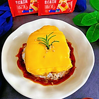 #芝士盖被 爆改芝味#意式番茄味芝士盖牛排饭的做法图解13