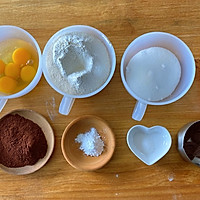 #夏日开胃餐#榛果巧克力夹心磅蛋糕｜浓郁的巧克力口敢的做法图解1