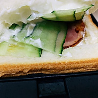 三明治（单片吐司）的做法图解5