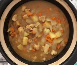 咖喱鸡肉的做法