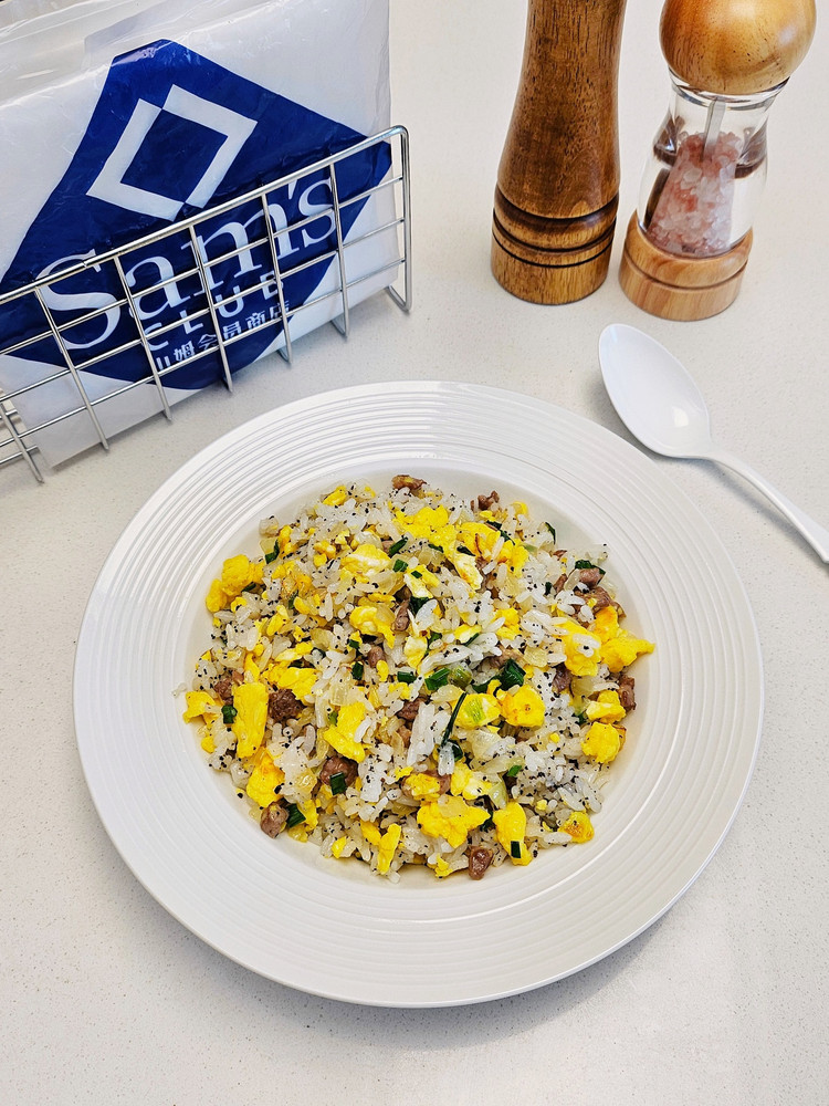 黑松露牛肉炒饭的做法