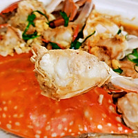 #晒出你的中秋团圆饭#蚝油葱姜蒸梭子蟹的做法图解10