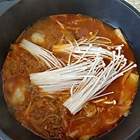 超下饭好吃到爆的泡菜肥牛锅的做法图解9