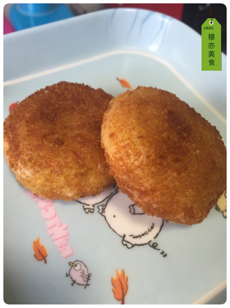 外酥内柔的香酥南瓜饼