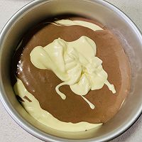 巧克力大理石纹蛋糕的做法图解11
