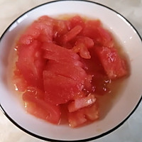 #东古家味美食#最温暖的家的味道——西红柿连锅烩碎面的做法图解4