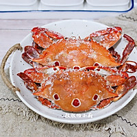 砂锅盐焗蟹的做法图解10