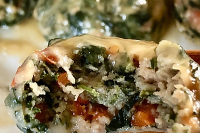 菜叶虾肉塌