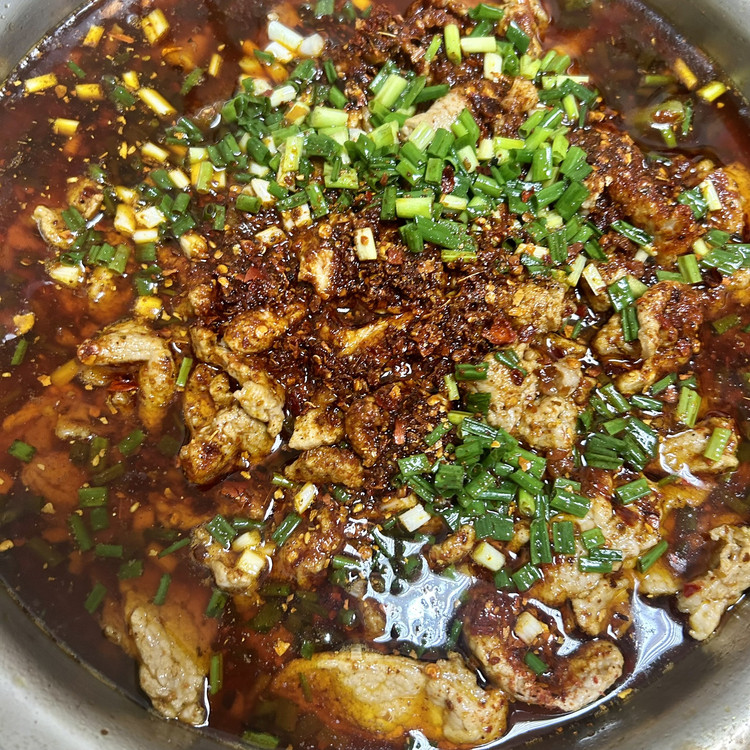 .水煮肉片的做法