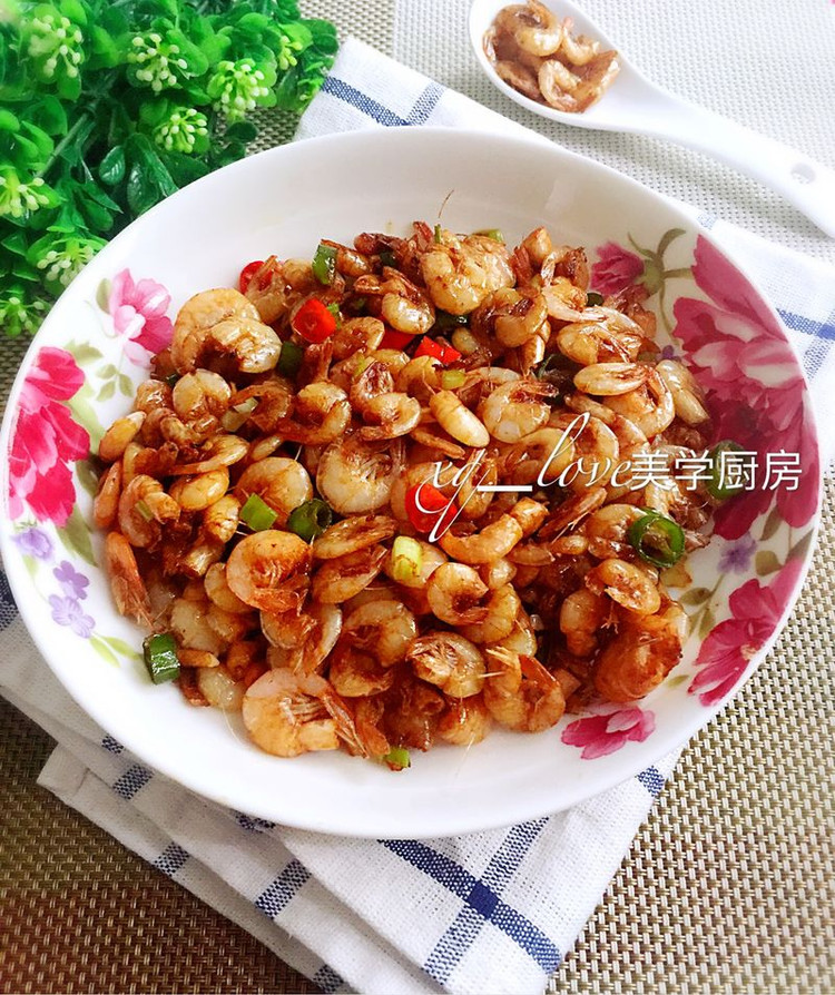 香嫩小米虾的做法