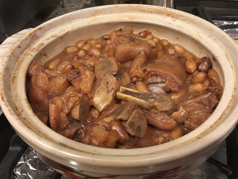 南乳花生焖猪手的做法图解5