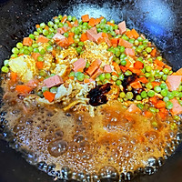 #中小学生营养餐#豌豆炒鸡蛋的做法图解6
