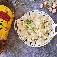 #寻味外婆乡，香聚中国年#酸菜大肉馅饺子的做法图解13