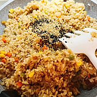 #珍选捞汁 健康轻食季#捞汁炒饭的做法图解4